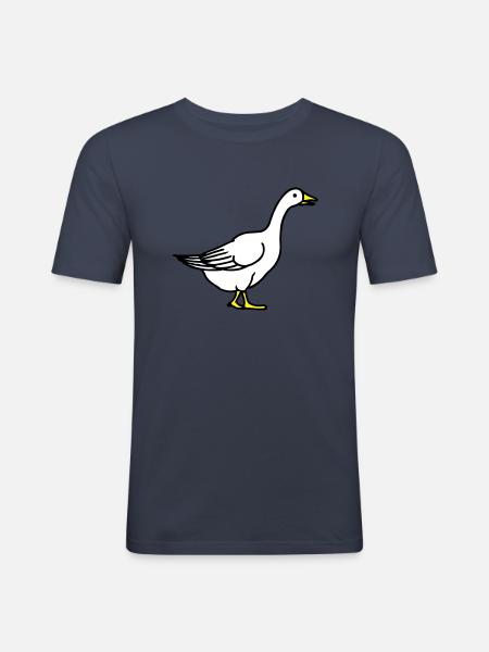 goose - Men's Slim Fit T-Shirt - navy