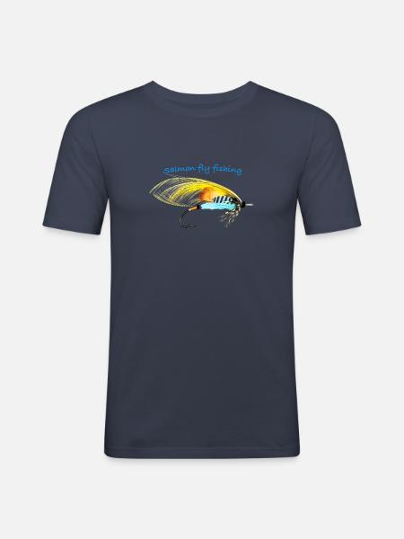 The Chatterer - Men's Slim Fit T-Shirt - navy
