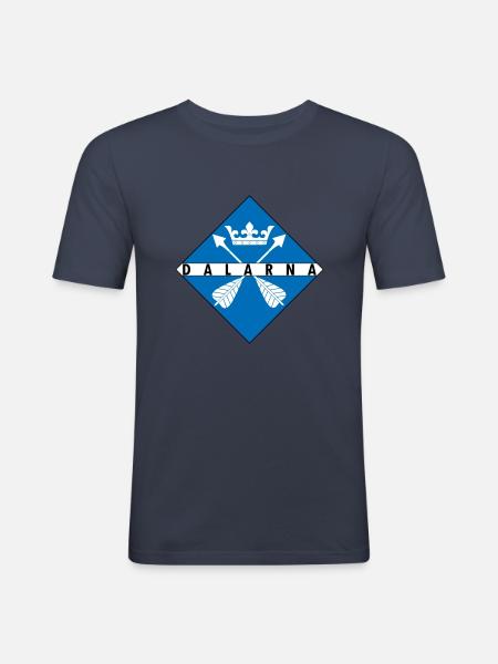 Dalarna - Men's Slim Fit T-Shirt - navy