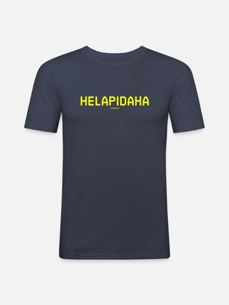 Helapidaka - Men's Slim Fit T-Shirt - navy