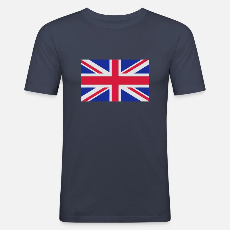 Union Jack - Men's Slim Fit T-Shirt - navy