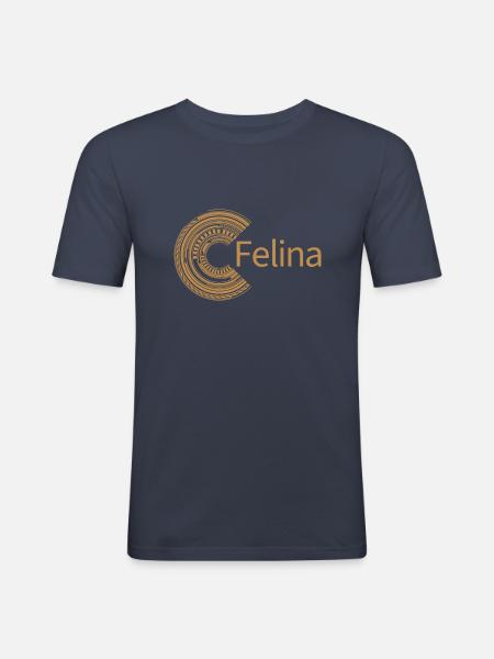 Pour Felina - T-shirt près du corps Homme - bleu marine