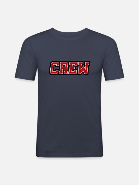 Crew - Men's Slim Fit T-Shirt - navy