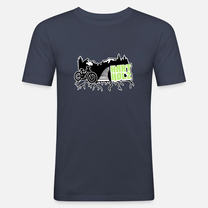 HARTHOLZ Freeride - Männer Slim Fit T-Shirt - Navy