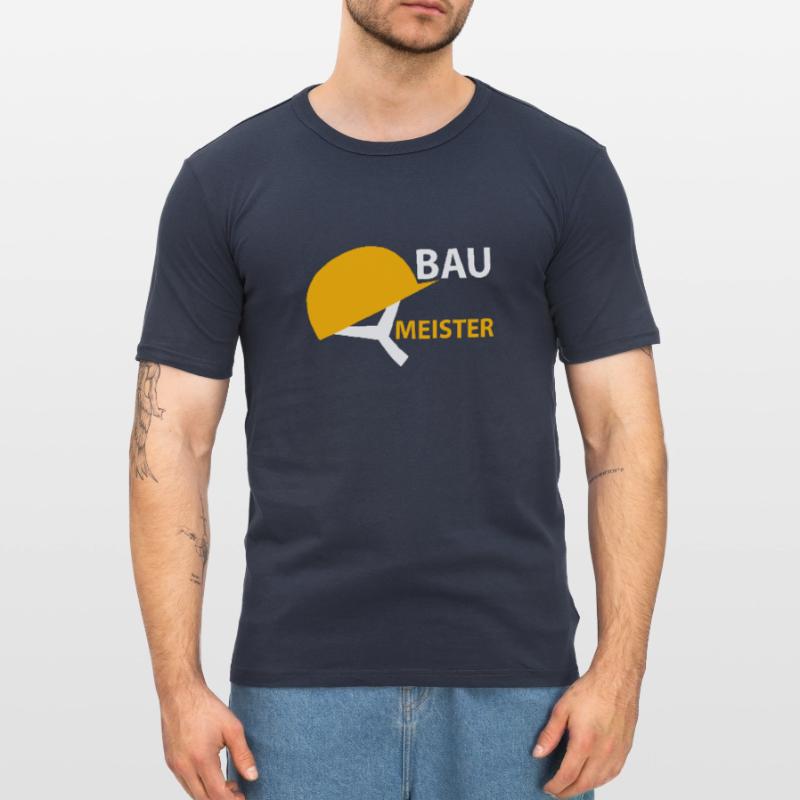 Master Builder Construction Worker Men's Slim Fit T-Shirt