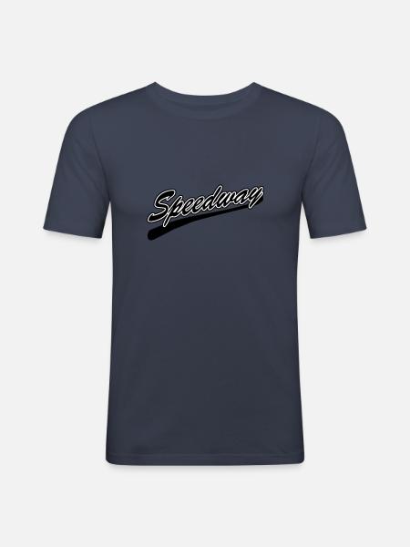 Speedway - Männer Slim Fit T-Shirt - Navy