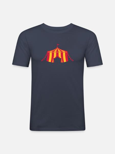 Circus - Men's Slim Fit T-Shirt - navy