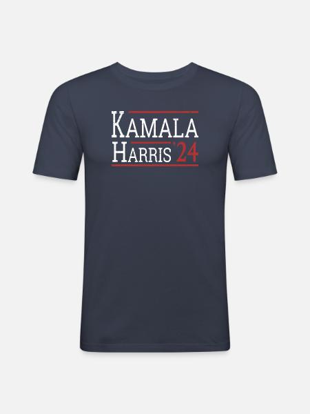 Kamala Harris Election 2024 I - Men's Slim Fit T-Shirt - navy