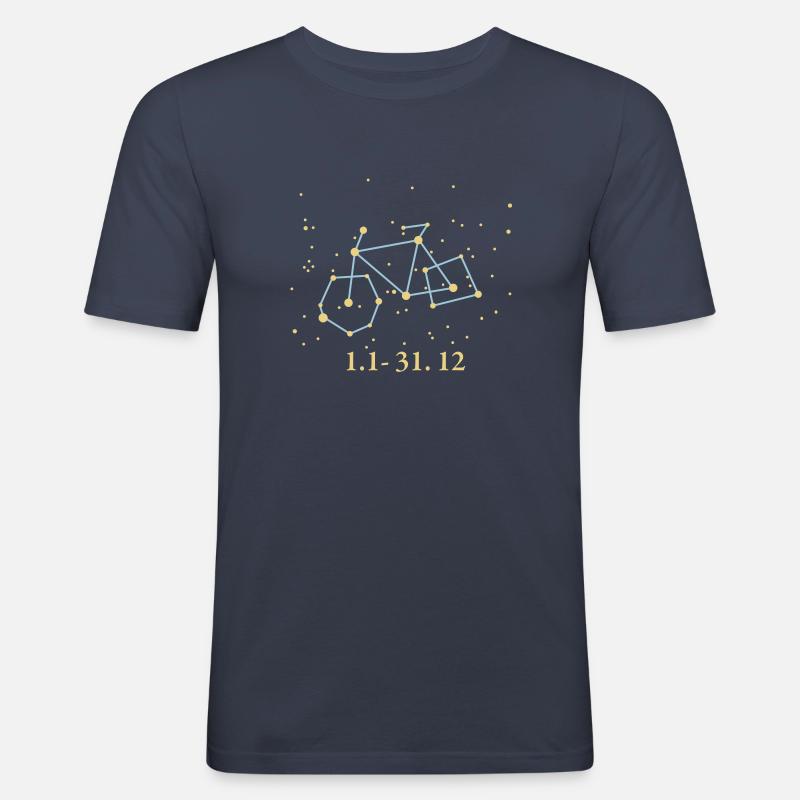 Zodiac Radler 2 - T-shirt près du corps Homme - bleu marine