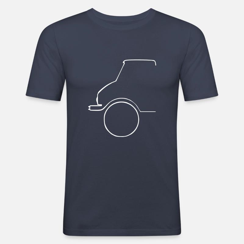 Universal Motor Gerät - Männer Slim Fit T-Shirt - Navy