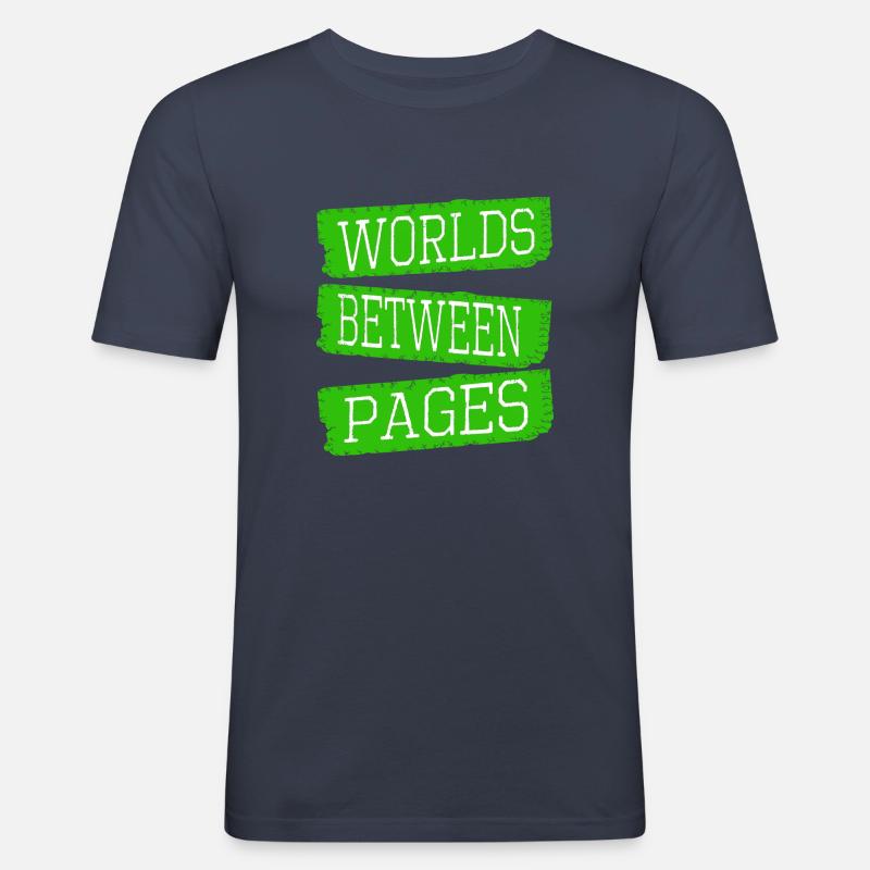 escapism birthday present present idea - Männer Slim Fit T-Shirt - Navy