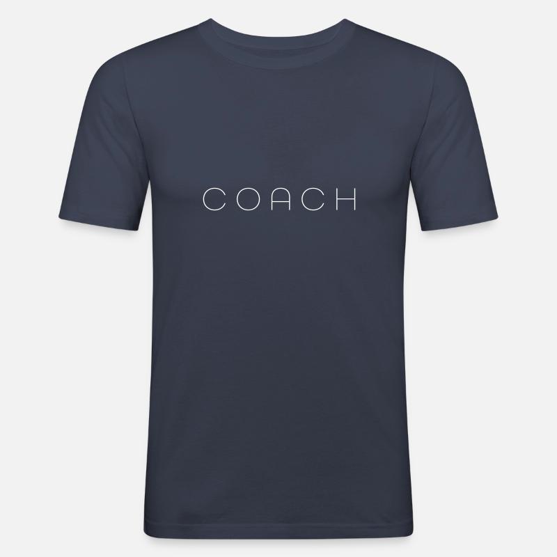 Coach - Men's Slim Fit T-Shirt - navy