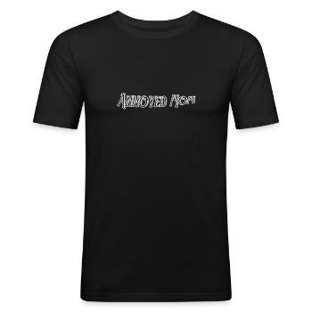Annoyed mom - Men's Slim Fit T-Shirt - black - Front - Nik (191cm)