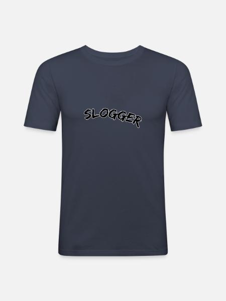 Sloger - Men's Slim Fit T-Shirt - navy