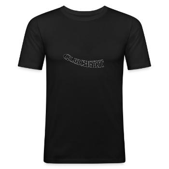 Equality - Men's Slim Fit T-Shirt - black - Front - Nik (191cm)