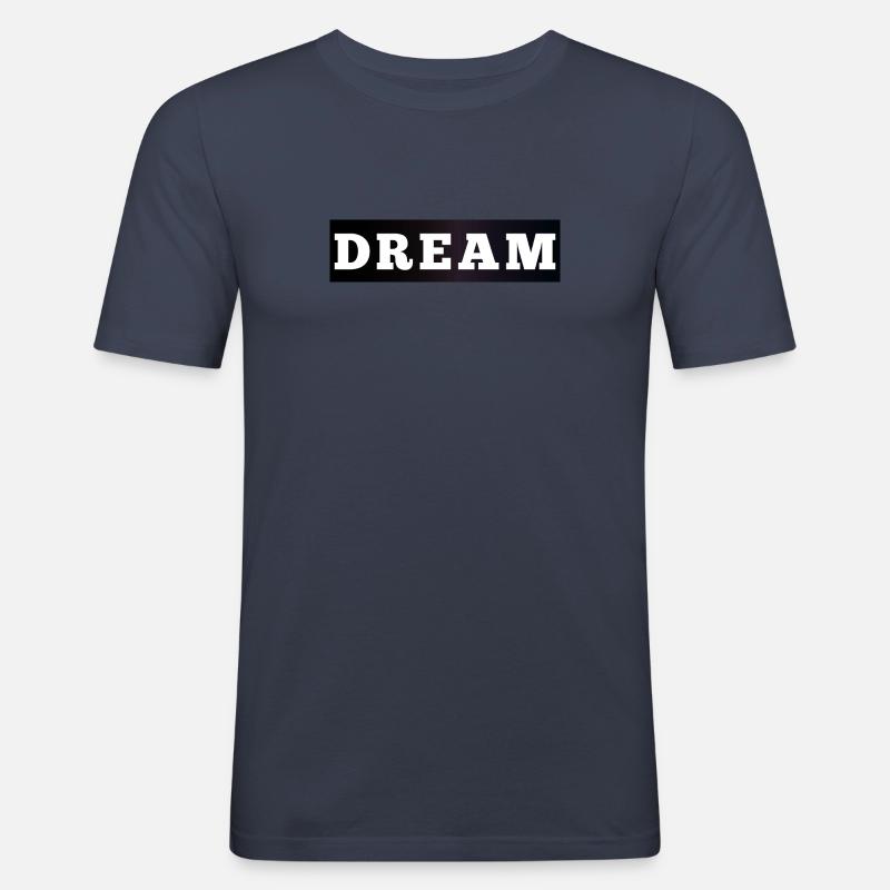 SUEÑO 5 - Camiseta ajustada hombre - azul marino
