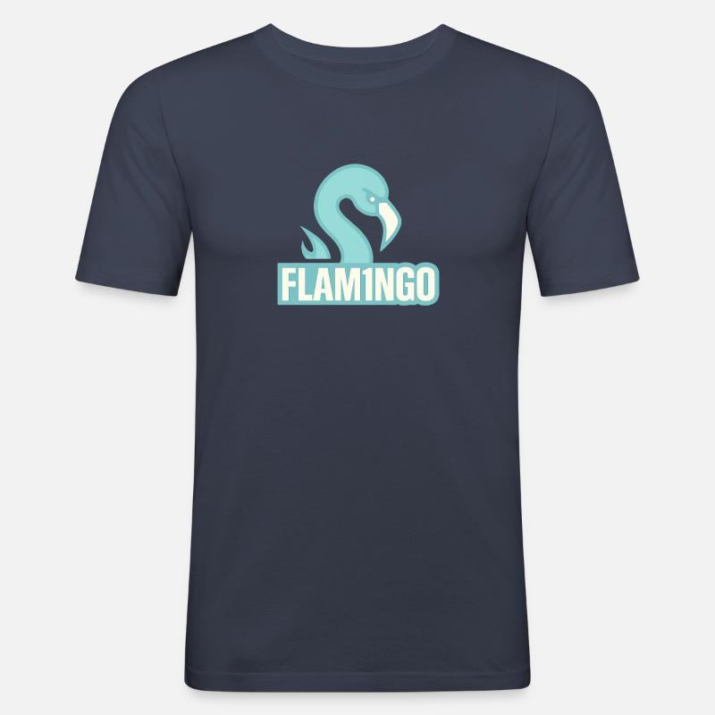 B4E2EBF6 FE65 48AA B311 DACB3B099628 - Männer Slim Fit T-Shirt - Navy