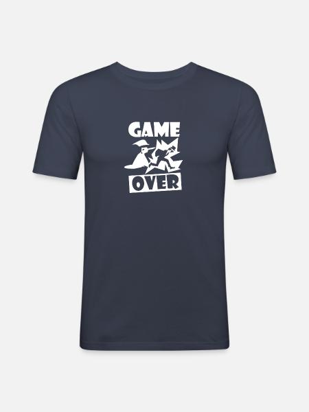 Young | Gift for Weddings - Men's Slim Fit T-Shirt - navy