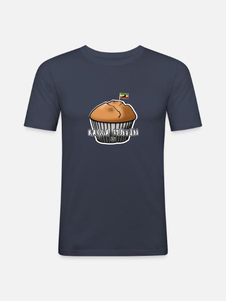 Ragga Muffin (Zion's Fiction) - Männer Slim Fit T-Shirt - Navy