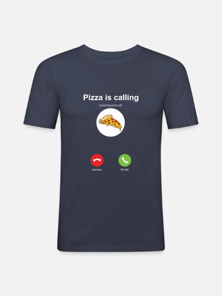 Je dois partir. - T-shirt près du corps Homme - bleu marine