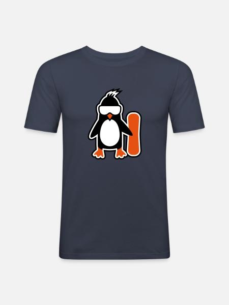 penguin - Männer Slim Fit T-Shirt - Navy