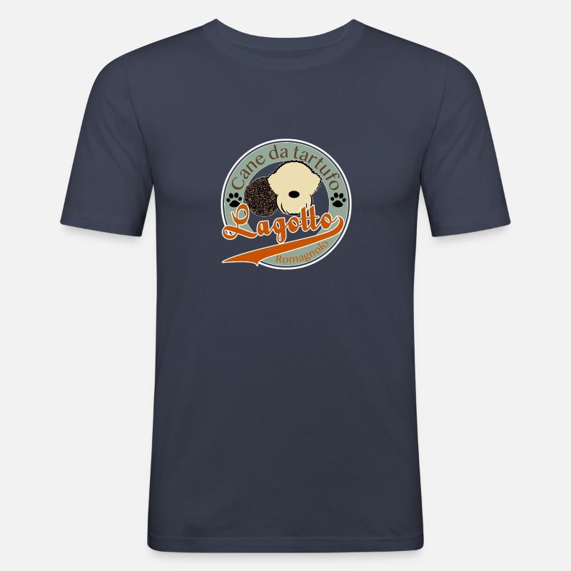 Cane 9 1 - Männer Slim Fit T-Shirt - Navy