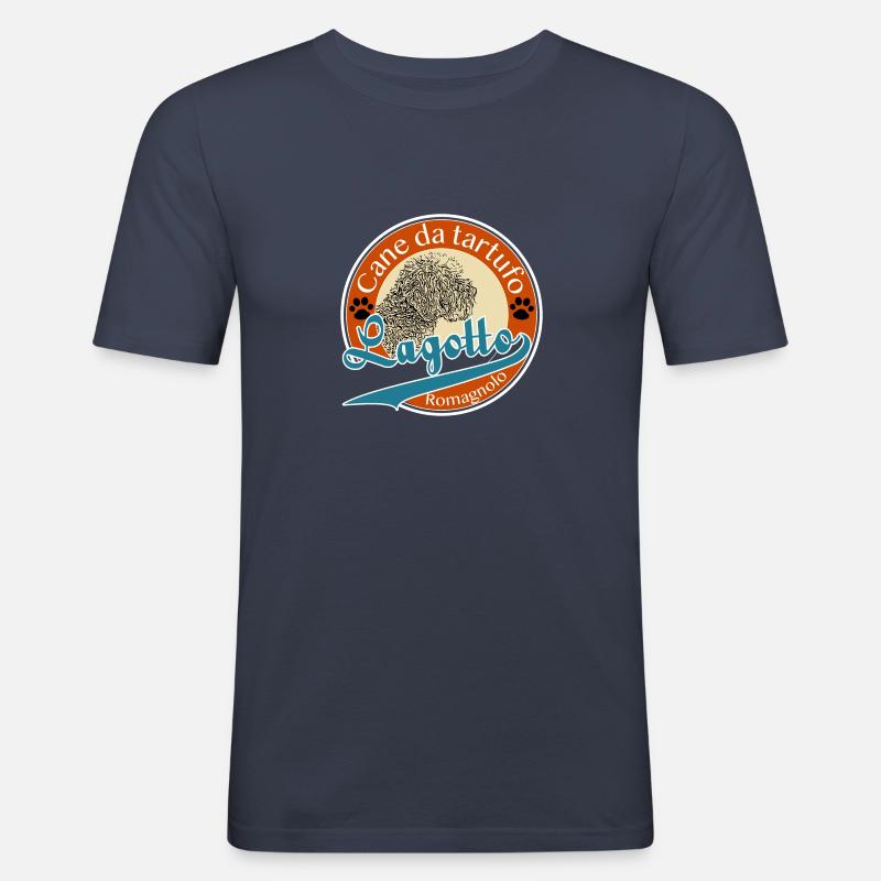 Cane10 - Männer Slim Fit T-Shirt - Navy