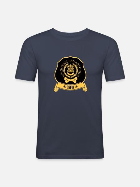 Baccalauréat - JGA - T-shirt près du corps Homme - bleu marine