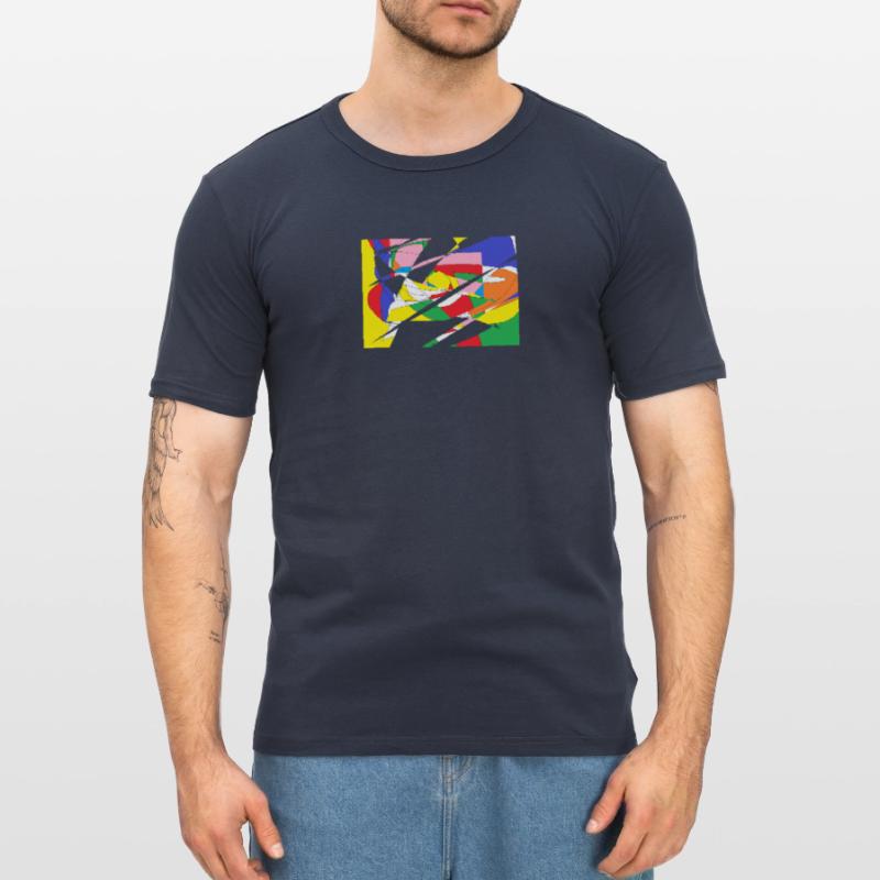 Pattern Men's Slim Fit T-Shirt