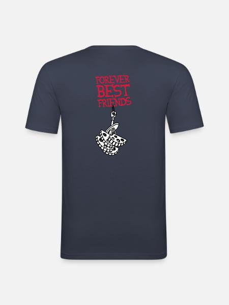 Best friend - Men's Slim Fit T-Shirt - navy