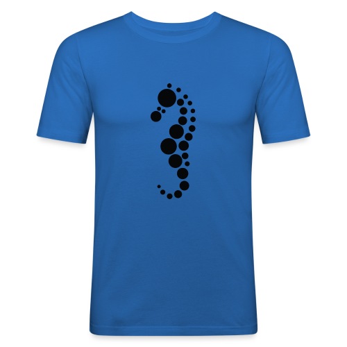 merihevonen - Miesten tyköistuva t-paita