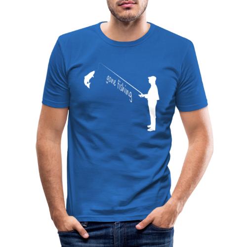 Angler gone fishing - Männer Slim Fit T-Shirt