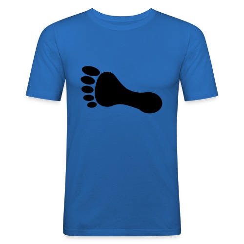 foot_vector_by_sarah_smal - Slim Fit T-shirt herr