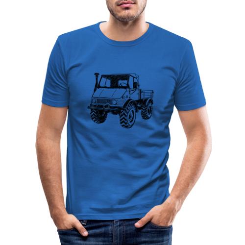 Unimog - Oldtimer - Offroad - Universal Motorgerät - Männer Slim Fit T-Shirt