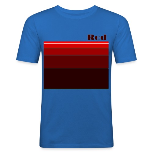 Red - Männer Slim Fit T-Shirt