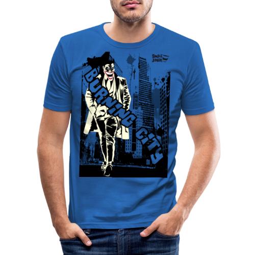 Burnig City - Camiseta ajustada hombre