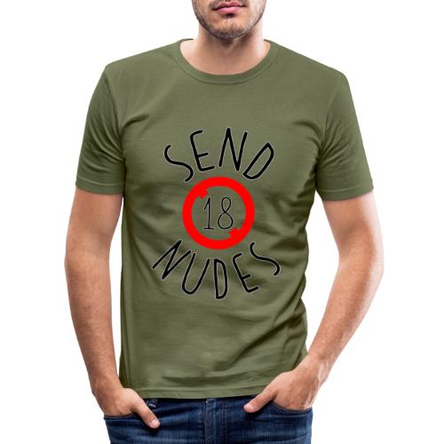 Send Nudes (18) - T-shirt près du corps Homme