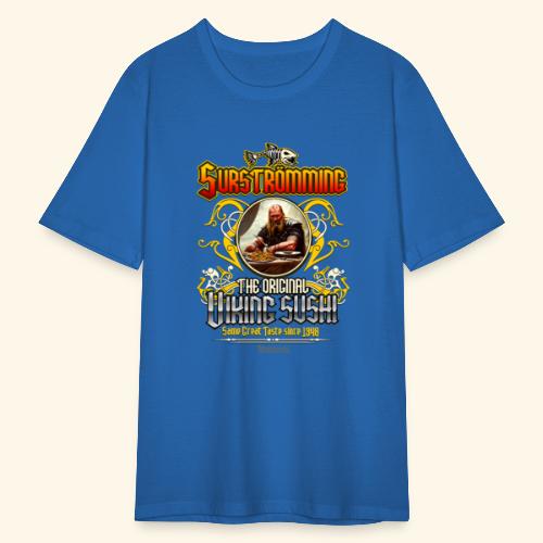 Surströmming Challenge Design Wikinger Sushi - Männer Slim Fit T-Shirt