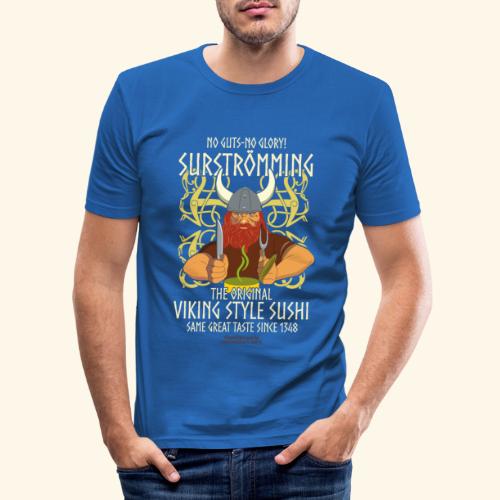 Surströmming Viking Style Sushi - Männer Slim Fit T-Shirt