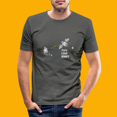 Dat Robot: Gods gift - Mannen slim fit T-shirt