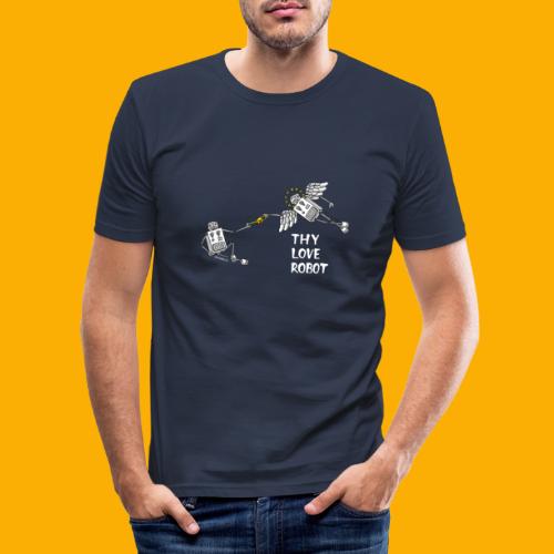 Dat Robot: Gods gift - Mannen slim fit T-shirt