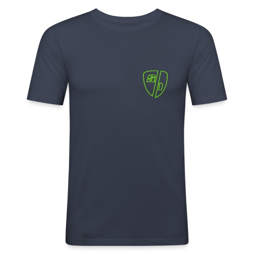 signet grün - Männer Slim Fit T-Shirt