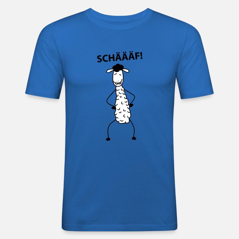 Chef - Männer Slim Fit T-Shirt - Königsblau
