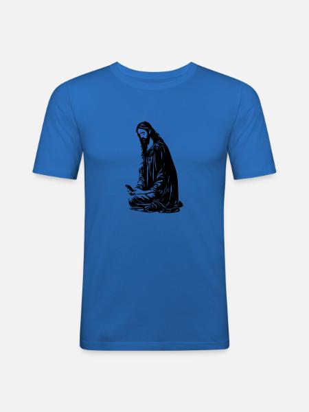 Jesse's Smartphone - Men's Slim Fit T-Shirt - royal blue