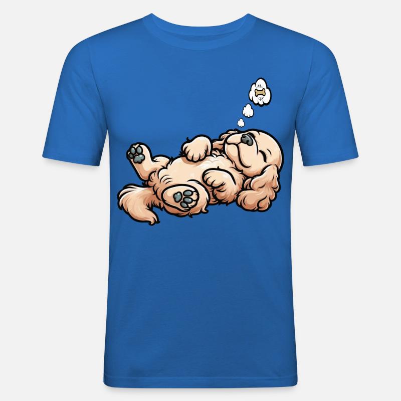 Cocker Spaniel Cockerhund Cocker Spaniel Besitzer - Männer Slim Fit T-Shirt - Königsblau
