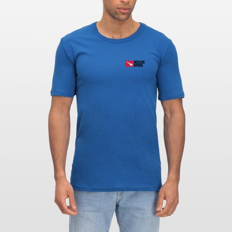 Rescue Diver Men's Slim Fit T-Shirt