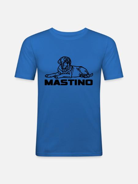 mastinomastiff2 - T-shirt près du corps Homme - bleu roi