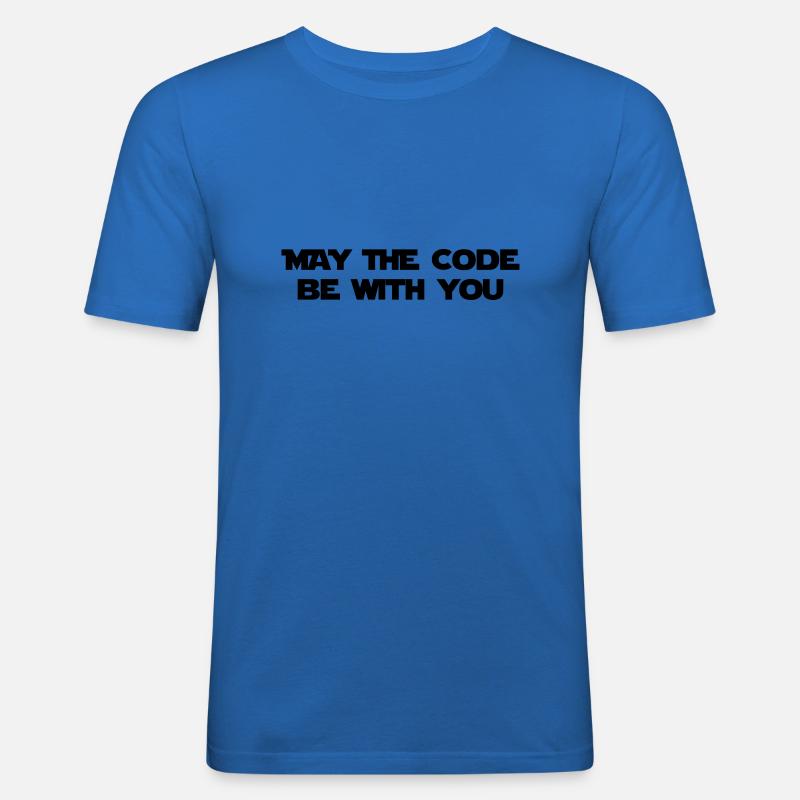 Computer / Geek / Programmierung / Game - Männer Slim Fit T-Shirt - Königsblau