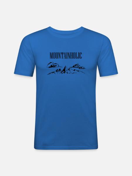 Mountainholic - Männer Slim Fit T-Shirt - Königsblau