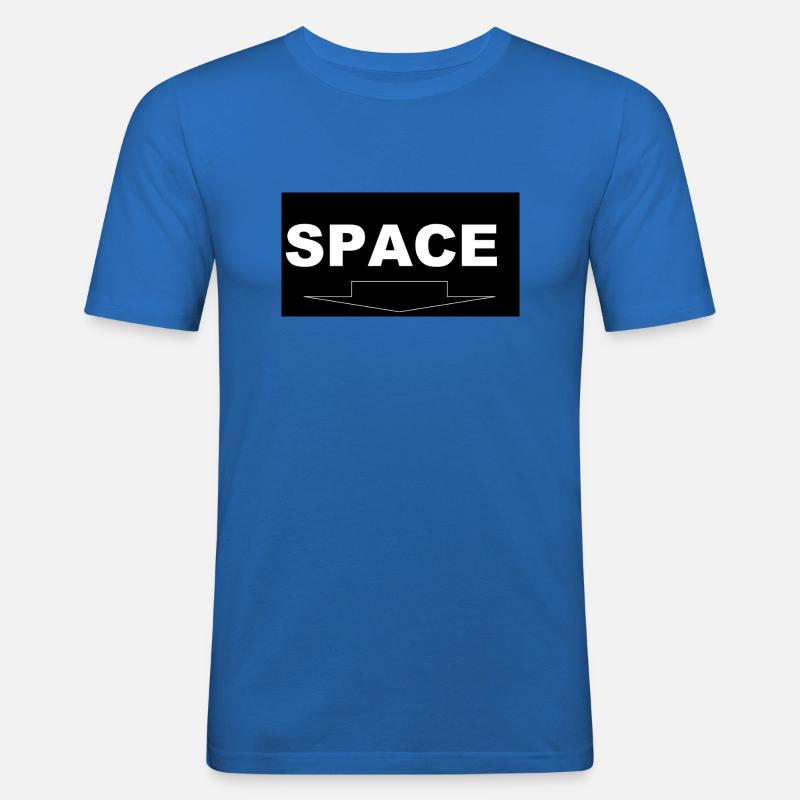MP Space Original - Männer Slim Fit T-Shirt - Königsblau